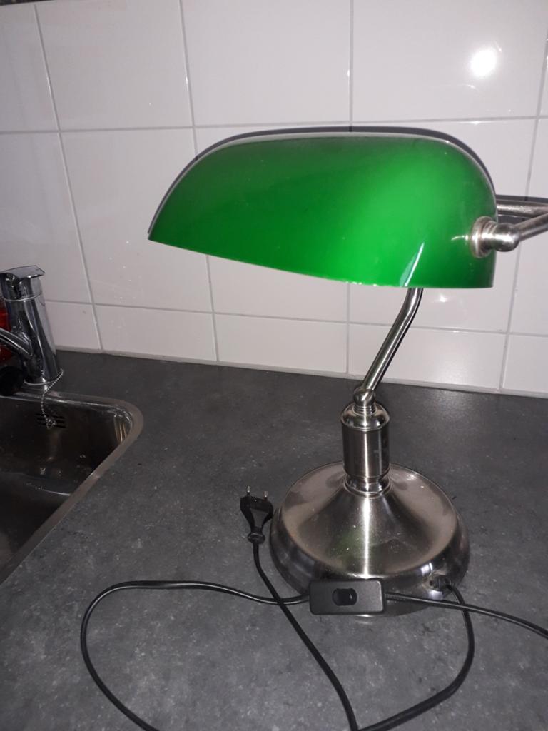Notarislamp, Ophalen of Verzenden, Zo goed als nieuw, Minder dan 50 cm