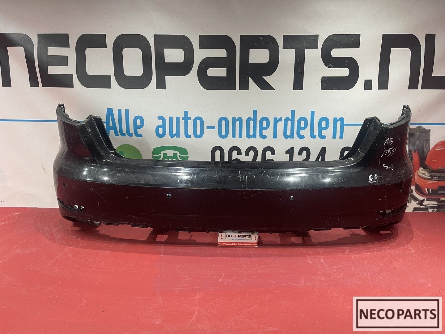 AUDI A3 8V 8V4 S LINE SPORTBACK ACHTERBUMPER BUMPER, Gebruikt, -, Achter, -