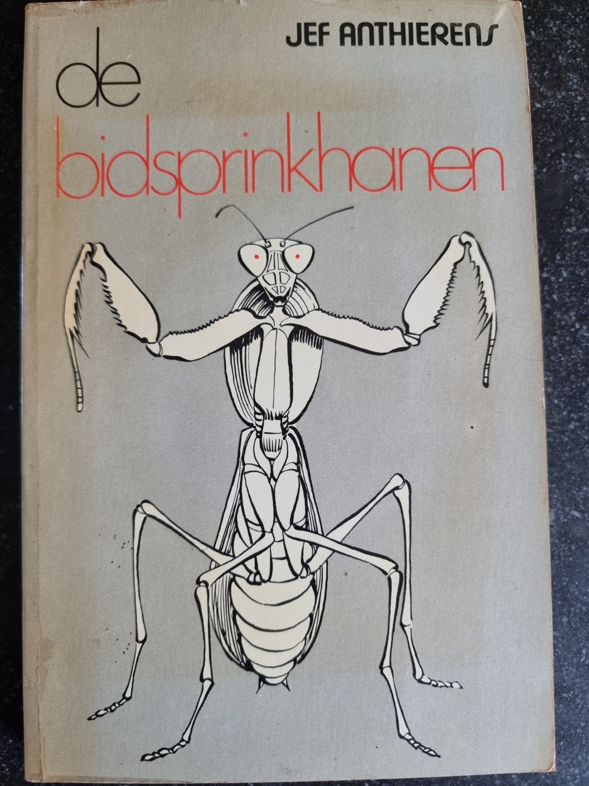 De Bidsprinkhanen - Jef Anthonissen (1976), Ophalen of Verzenden, Gelezen, Jef Anthonissen, België