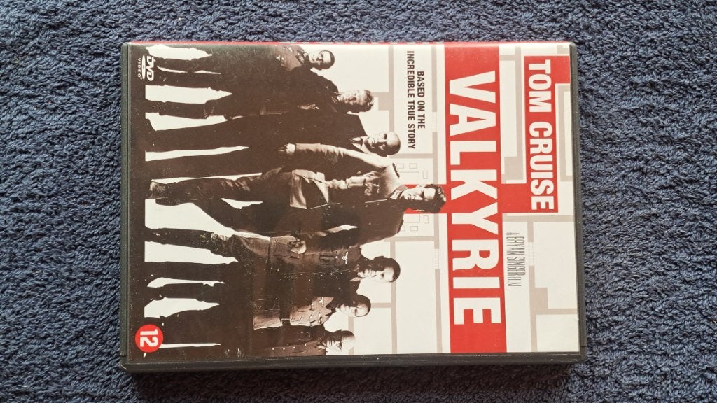 Valkyrie "Tom Cruise", Cd's en Dvd's, Vanaf 12 jaar, Ophalen of Verzenden, Zo goed als nieuw, Actie en Avontuur