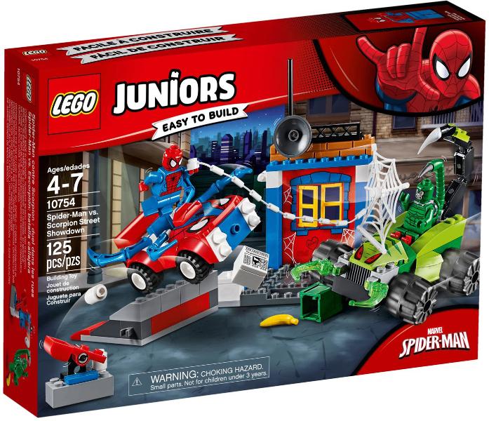 Lego Super Heroes 10754 Spider-Man vs. Scorpion Street, Ophalen of Verzenden, Nieuw, Complete set, Lego