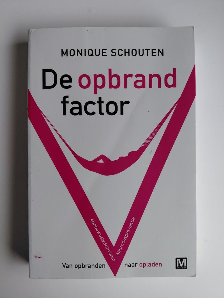 Monique Schouten - De opbrandfactor, Ophalen of Verzenden, Gelezen, Monique Schouten