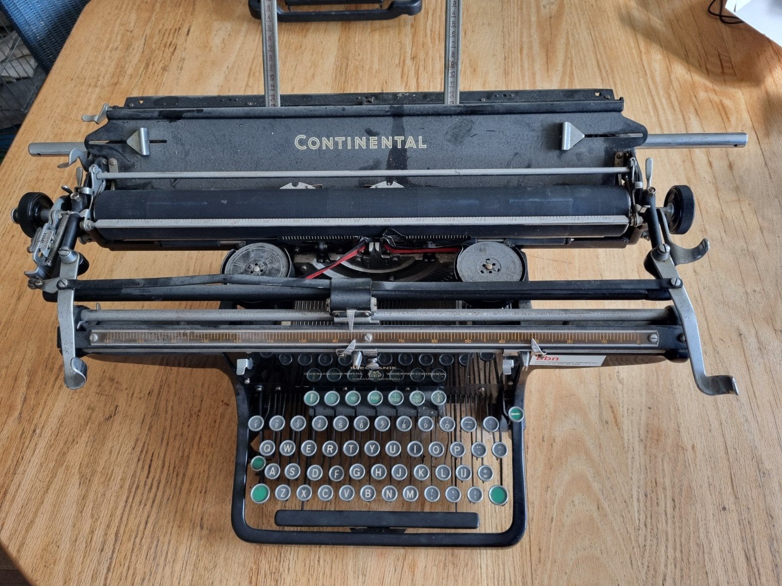 Typemachine continental 1952, Diversen, Typemachines, Ophalen