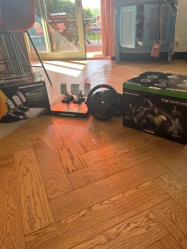 Thrustmaster tx & thrustmaster TLCM loedcell pedalen, Ophalen of Verzenden, Overige merken, Zo goed als nieuw