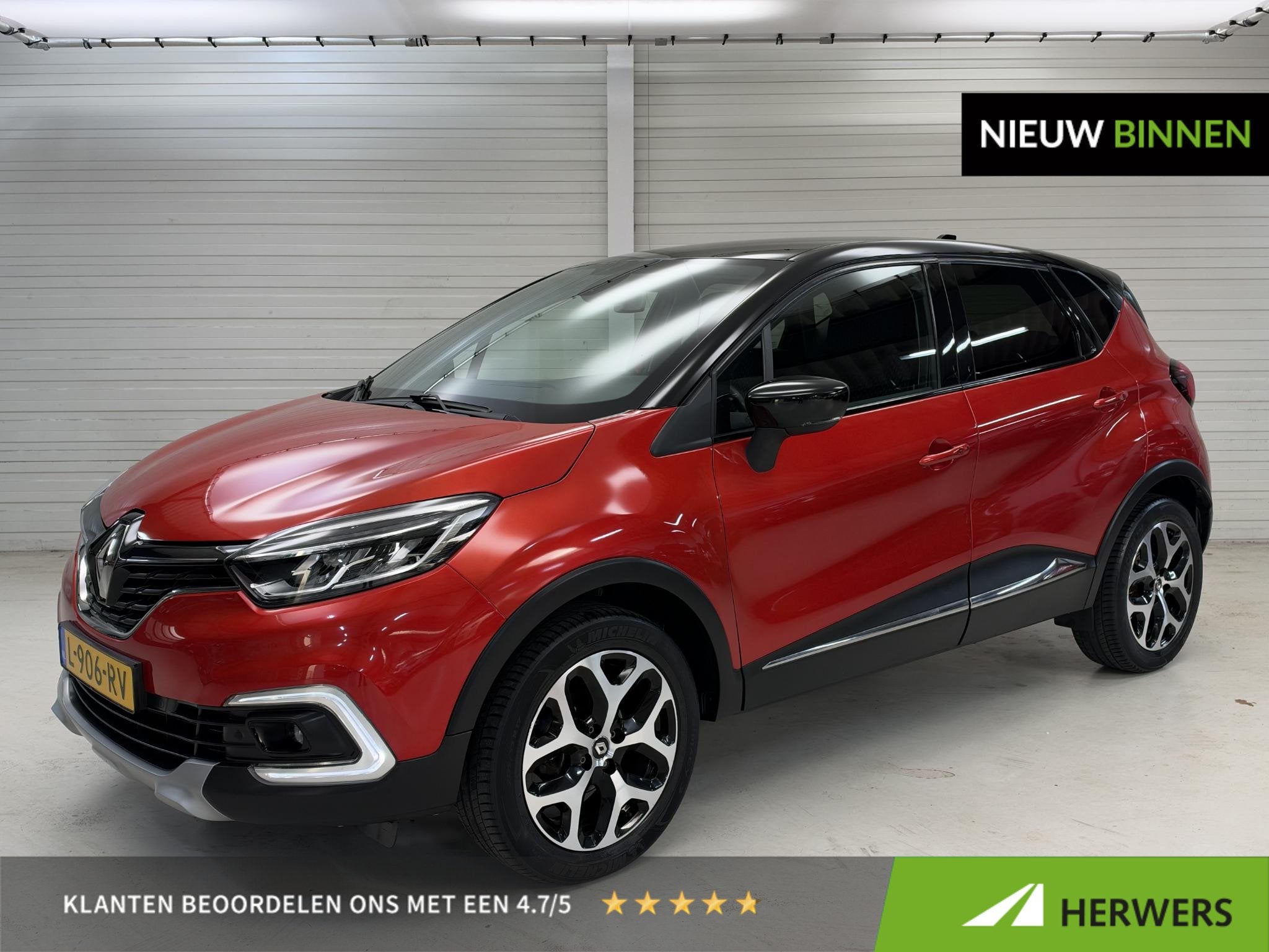Renault Captur 0.9 TCe Intens / Apple Carplay / Trekhaak / A, Auto's, Voorwielaandrijving, 898 cc, Stof, Euro 6
