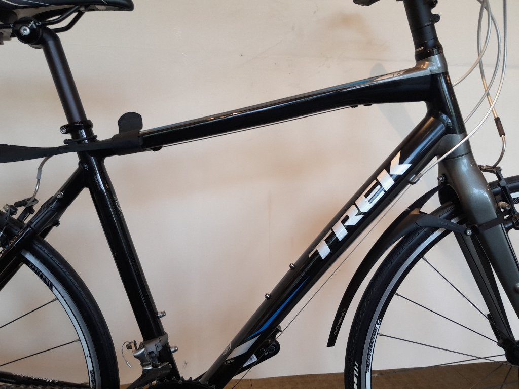 Mooie 28 inch Trek FX 7.6 met 20 versn. en iso zone., 28 inch, -, Velgrem, -