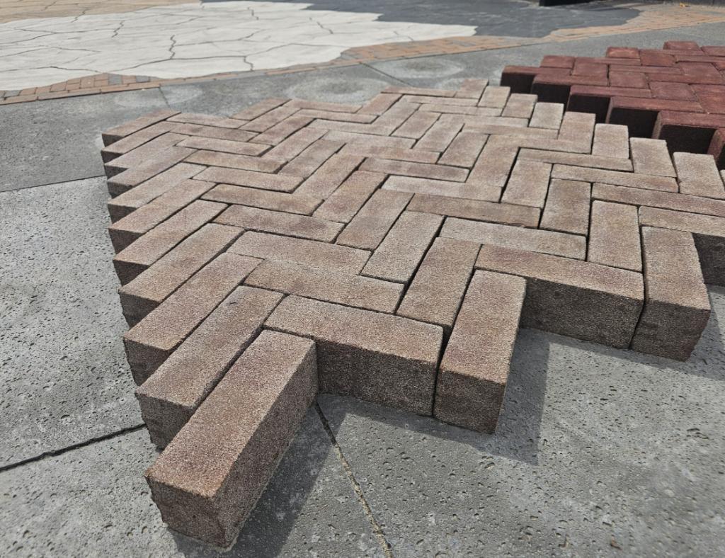 Gebakken dikformaat, Tuin en Terras, Overige materialen, Klinkers, Nieuw, Ophalen of Verzenden