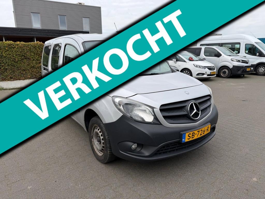 Mercedes-Benz Citan 111 CDI Trend XL | 5 personen | Airco |, Auto's, Mercedes-Benz, Voorwielaandrijving, Gebruikt, Origineel Nederlands