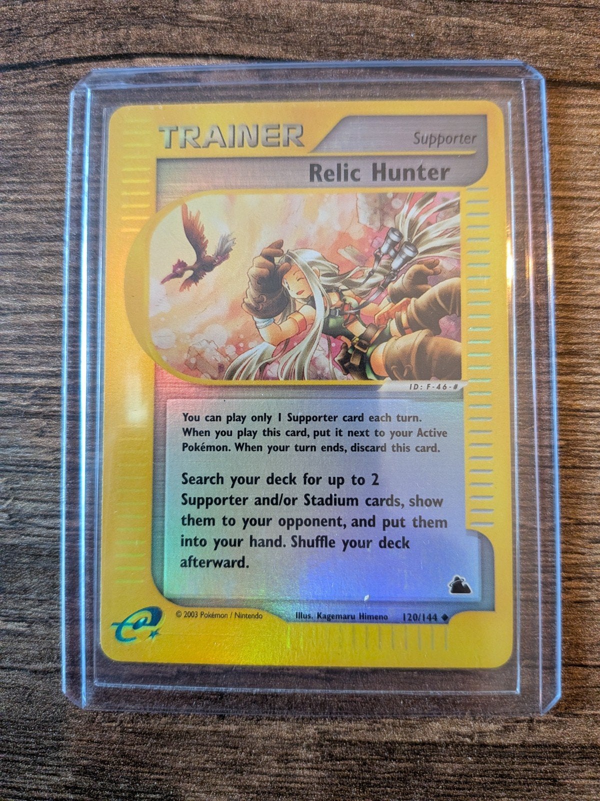 Pokemon Relic Hunter Reverse Holo Skyridge 120/144, Ophalen