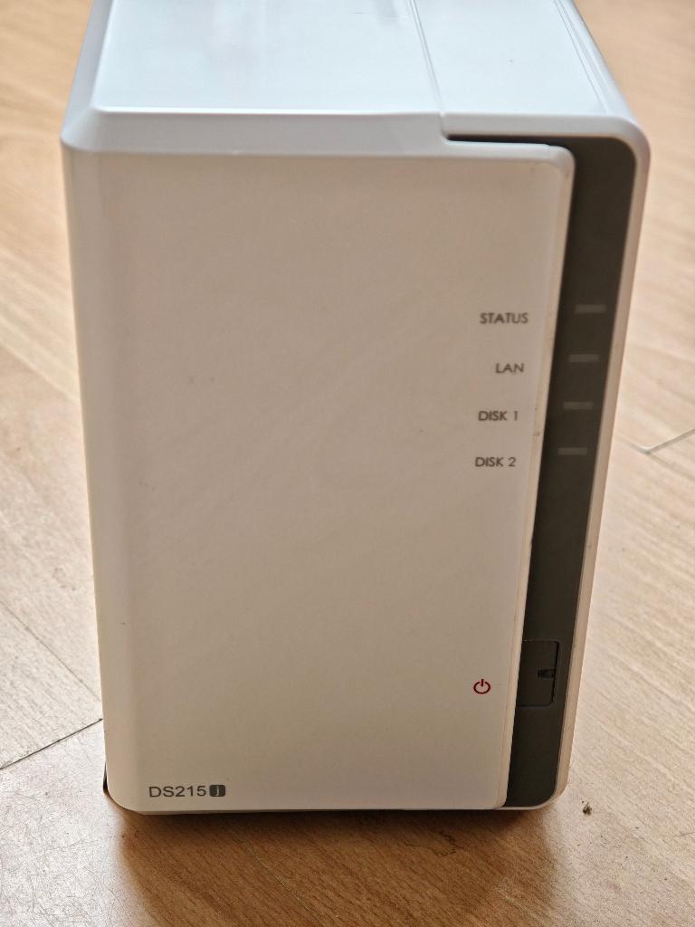 Synology DS215j met WD Red 3TB, Computers en Software, NAS, Ophalen of Verzenden, Zo goed als nieuw