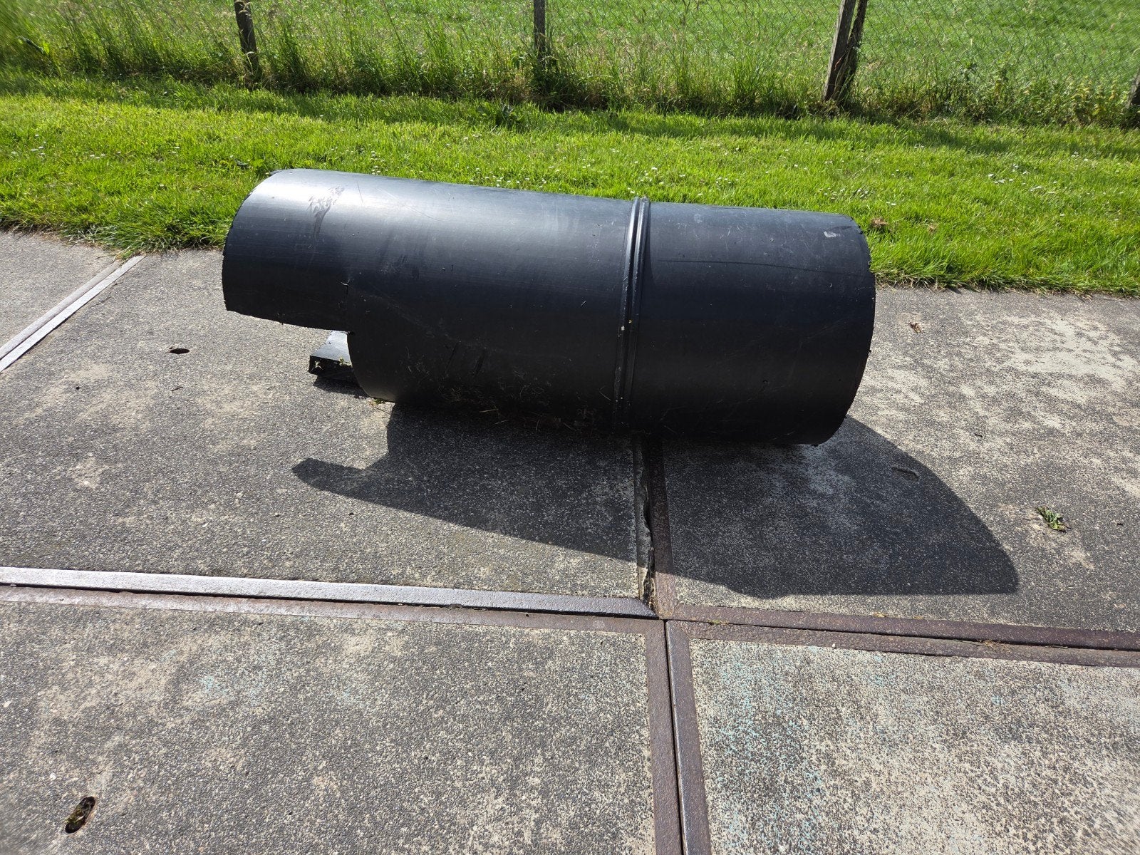 HDPE buis, Ophalen of Verzenden, Minder dan 2 meter, 80 mm of meer, Afvoer