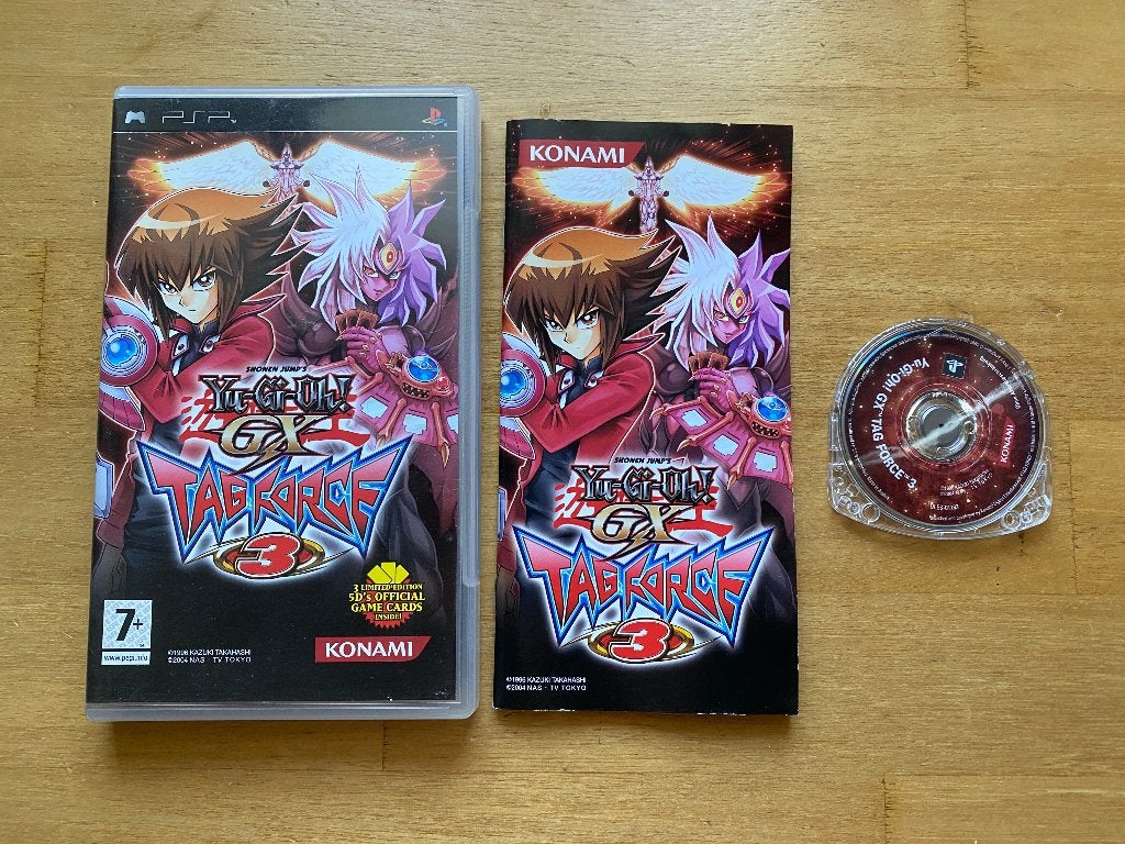 yu gi oh GX tag force 3 psp UKV, 1 speler, Racen en Vliegen, Ophalen of Verzenden, Zo goed als nieuw