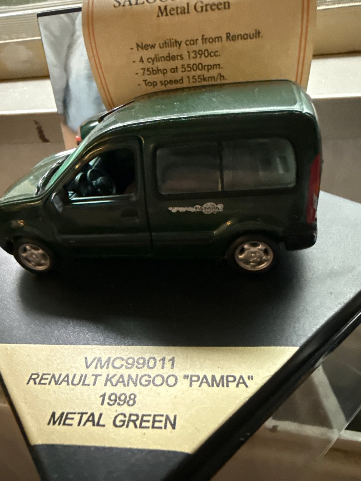 Vitesse Renault Kangoo Saloon 1.4 RT 1998 - Metaalgroen, Ophalen of Verzenden, Nieuw, Auto, Overige merken