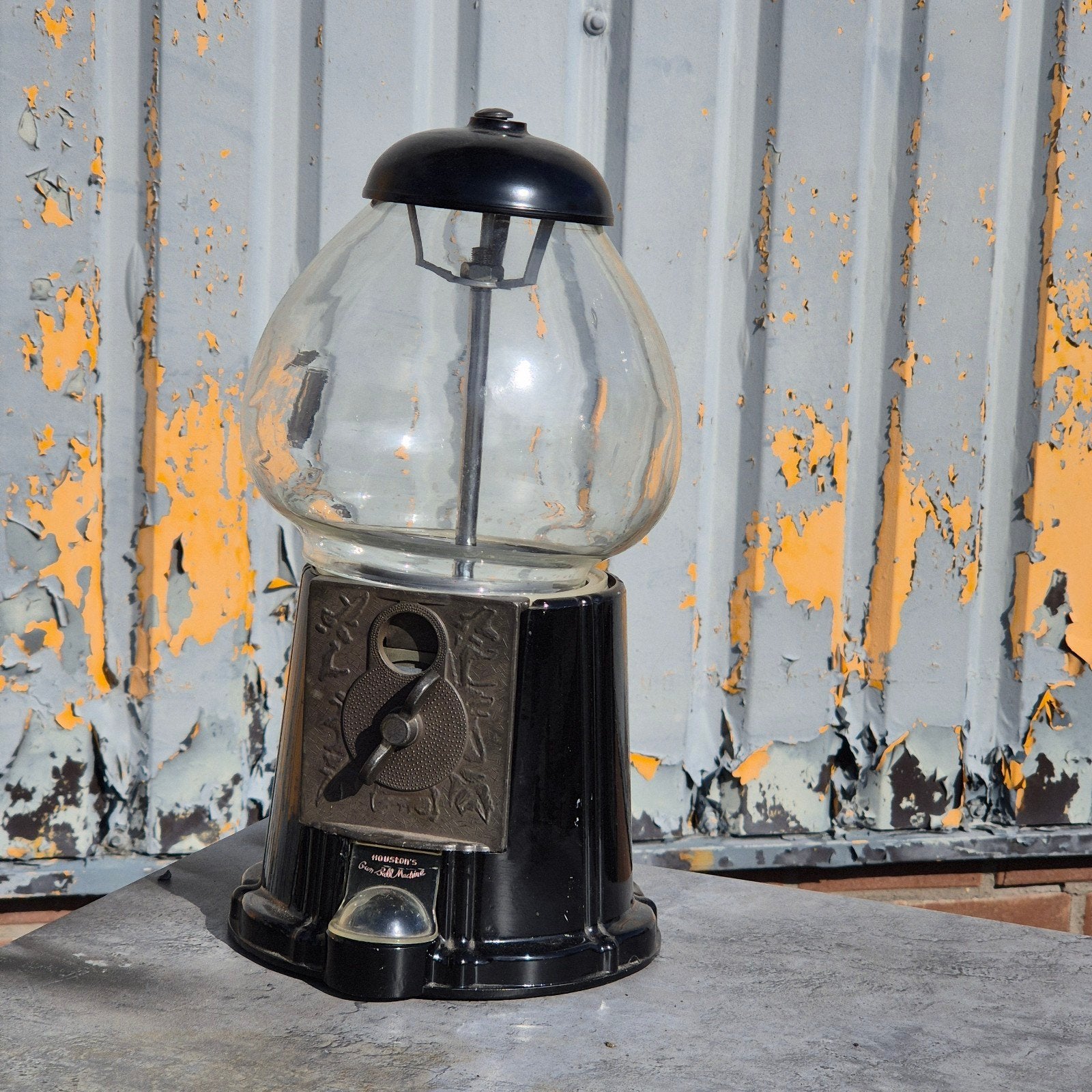 Vintage Houston's Gumball Machine - Antieke Snoepautomaat, Ophalen, Gebruikt
