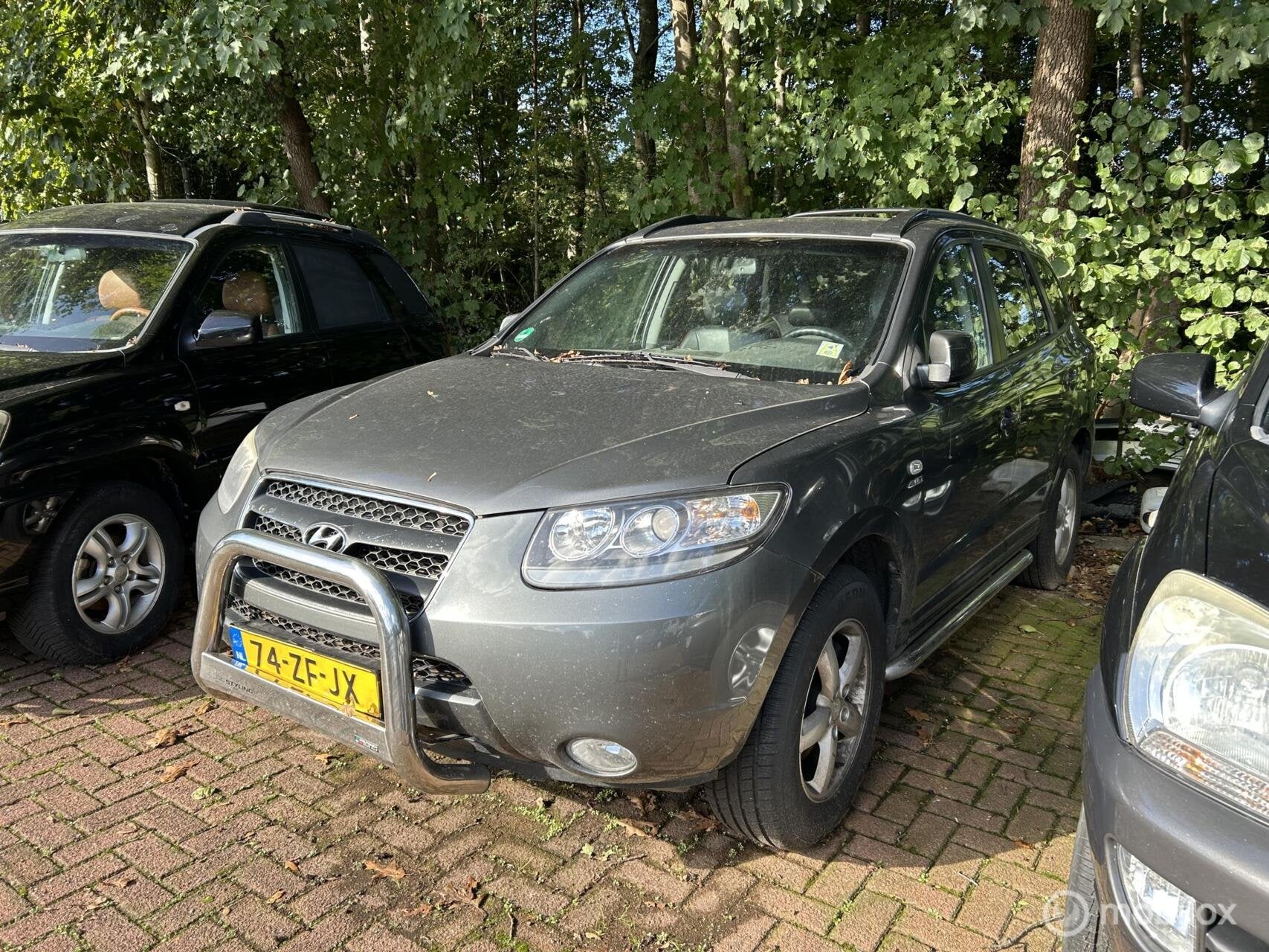 Hyundai Santa Fe 2.2 CRDi 4WD Style 7p. | LEES TEKST |, Auto's, Automaat, Santa Fe, Gebruikt, Zwart
