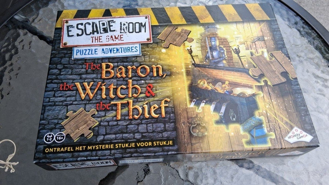Escape Room The Game: The Baron, The Witch & The Thief, Een of twee spelers, Ophalen of Verzenden, Nieuw, Identity Games