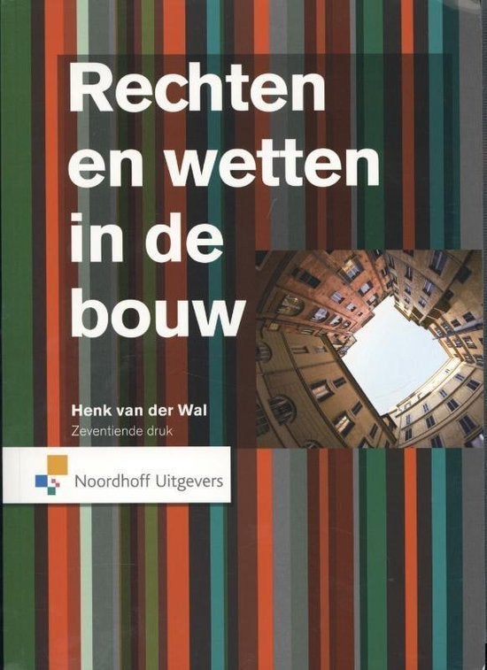 Rechten en wetten in de bouw, Boeken, Ophalen of Verzenden, Alpha, Zo goed als nieuw, HBO