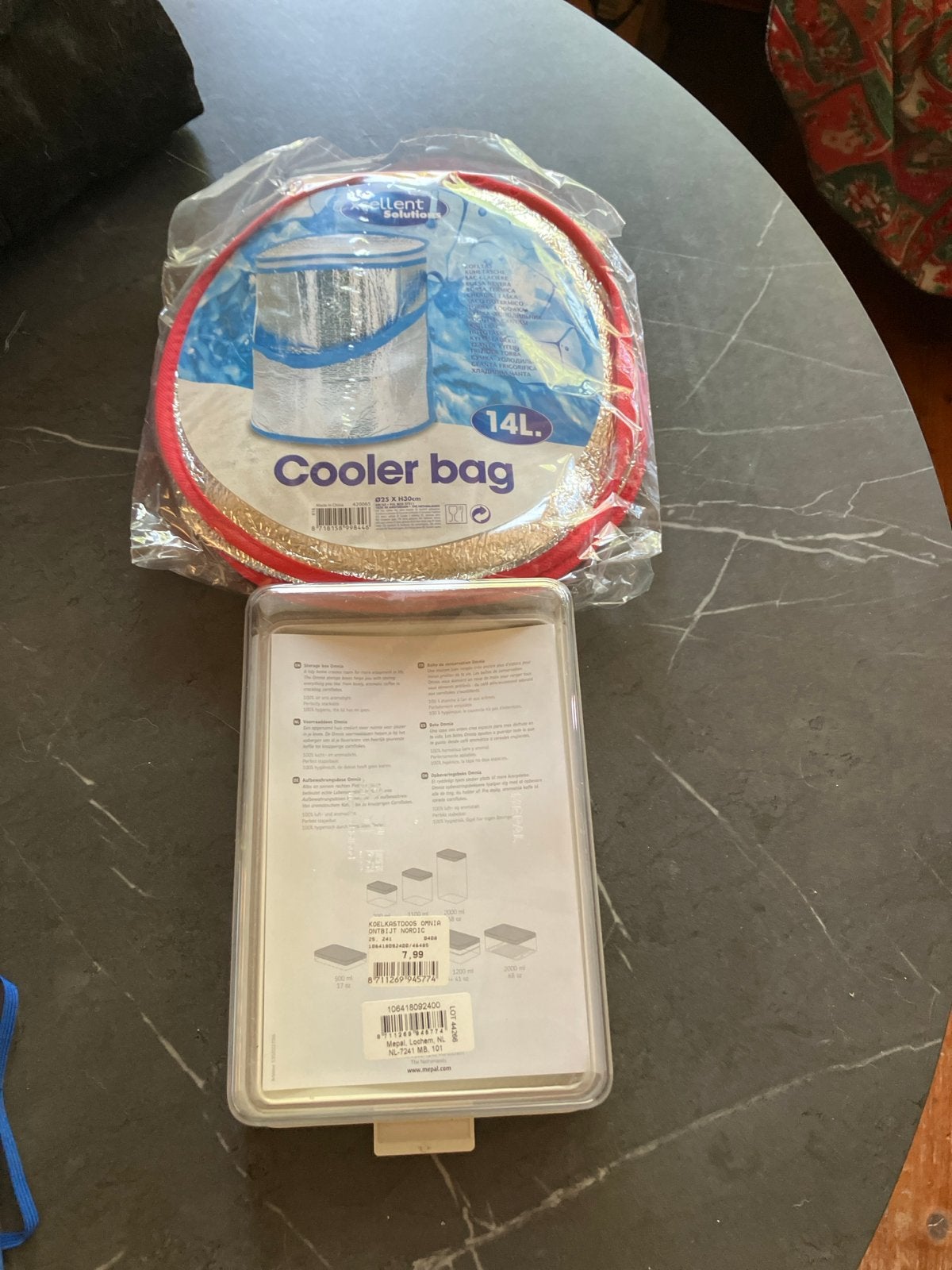 Koeltas 14L Excellent Solutions + Mepal ontbijtbox, Caravans en Kamperen, Ophalen, Nieuw, Koeltas, Koelelement