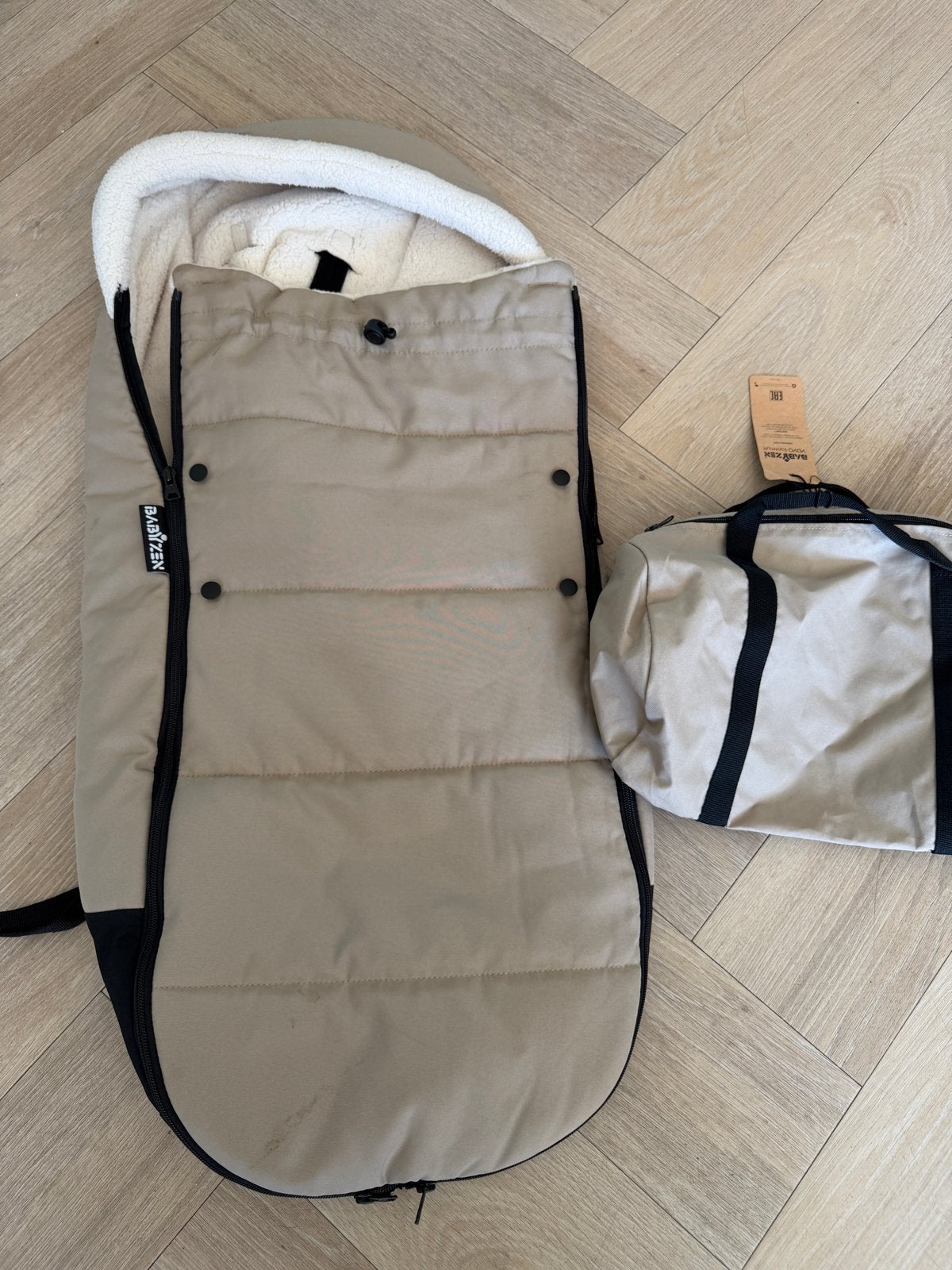 Babyzen Yoyo voetenzak en reistas - Zo goed als nieuw, Ophalen of Verzenden, Zo goed als nieuw, Kinderwagen, Overige merken