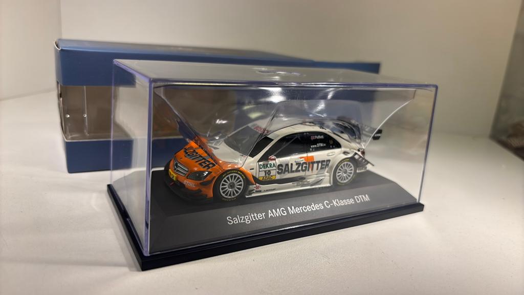 Mercedes c klasse amg dtm #10 salzgitter minichamps 1.43, Auto, Ophalen of Verzenden, MiniChamps, A