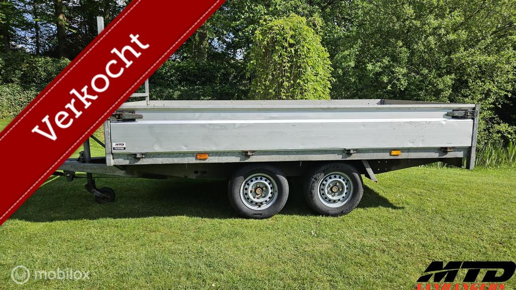 Hapert Plateauwagen met extra hoge borden, Gebruikt