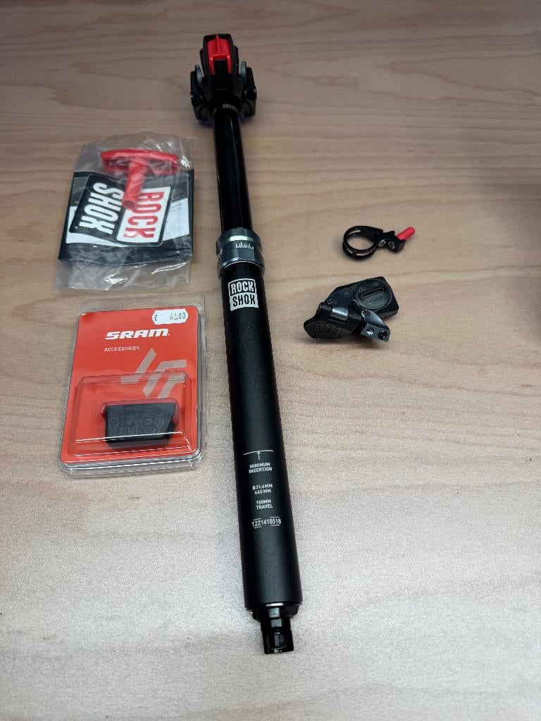 Rockshox Reverb AXS 31,6 150mm, Fietsen en Brommers, Gravelbike, Nieuw, Ophalen of Verzenden, Zadel