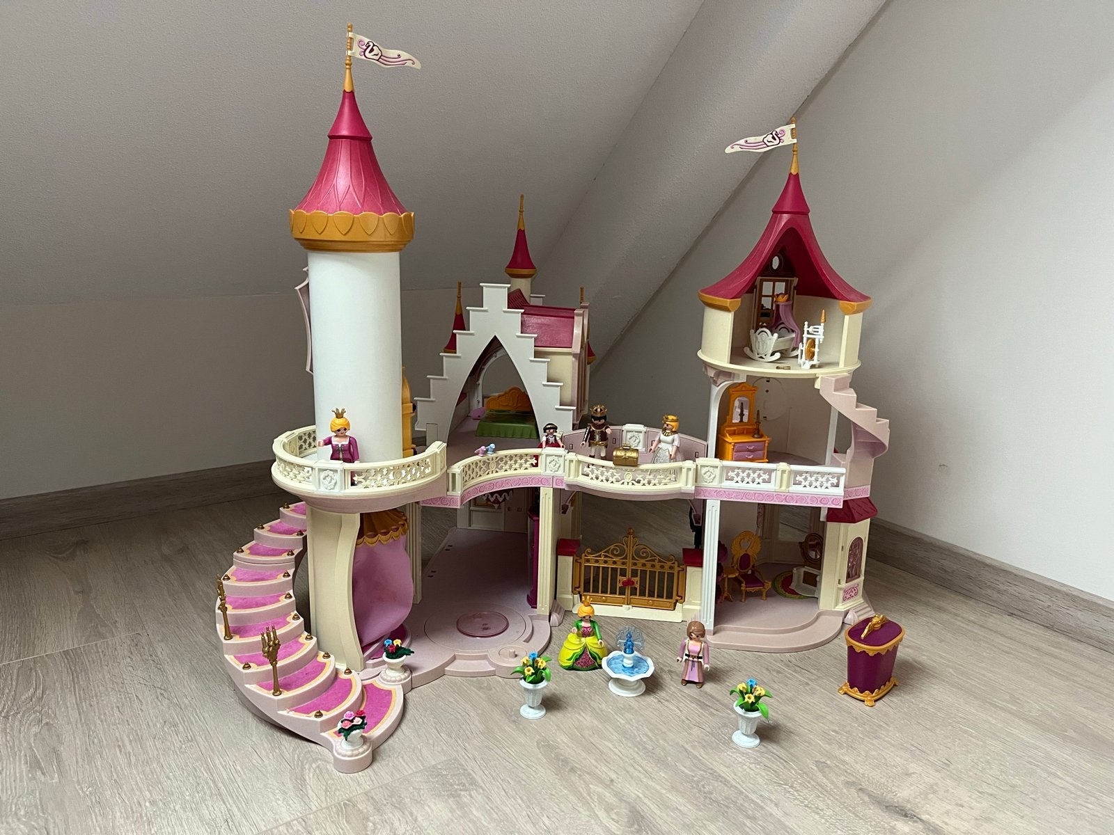 Playmobil Prinsessenkasteel 5142, Kinderen en Baby's, Complete set, Ophalen of Verzenden, Zo goed als nieuw, Kasteel/Fort