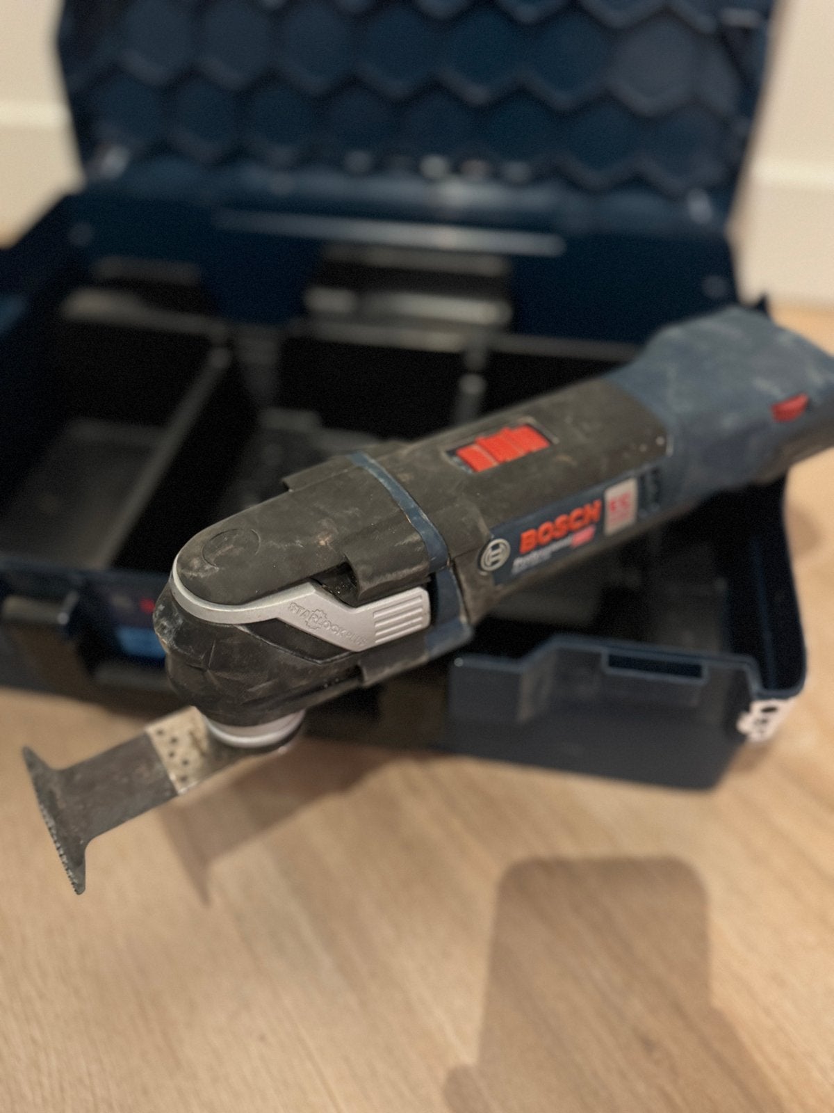 Bosch Professional GOP 18V-28 Multitool in L-BOXX, Ophalen of Verzenden, Gebruikt