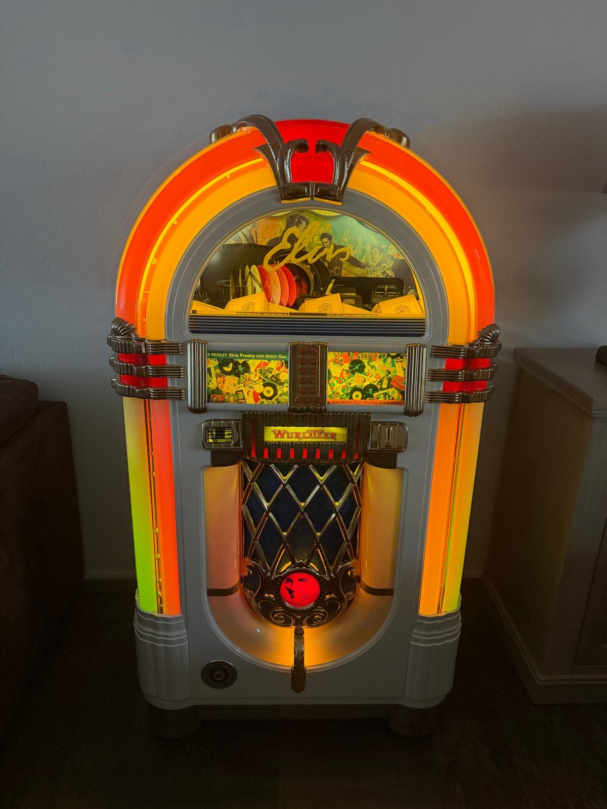 Wurlitzer OMT Elvis Presley Limited Edition Jukebox #137/500, Ophalen, Gebruikt, 1970 tot heden, Wurlitzer
