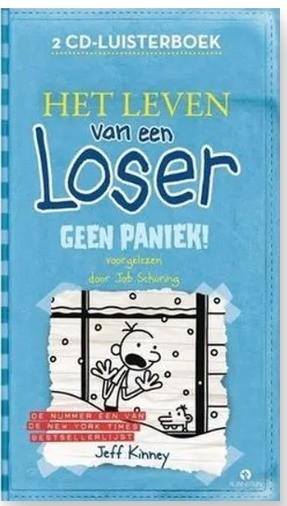 Luisterboek:Het leven van een loser:Geen paniek! Jeff Kinney, Boeken, Luisterboeken, Ophalen of Verzenden, Cd, Kind