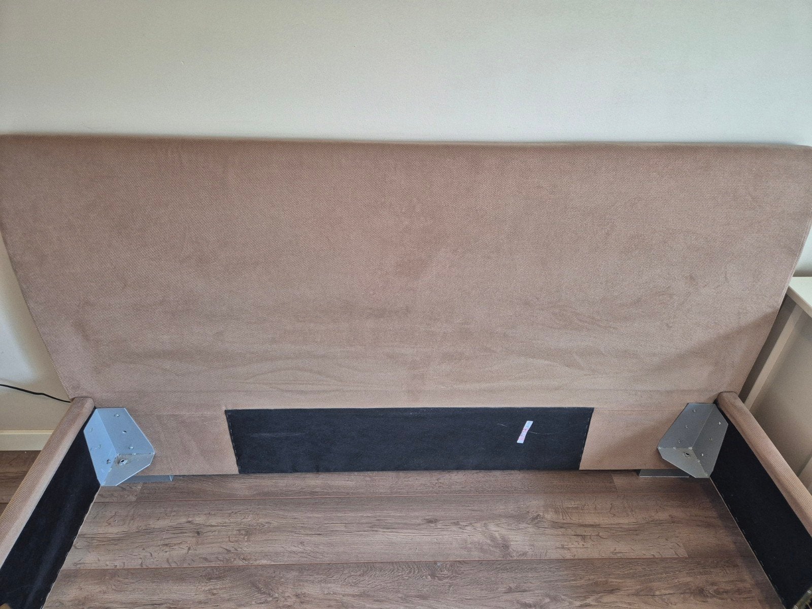 Tweepersoonsbed 160x210 incl lattenbodem en matrassen, Huis en Inrichting, Slaapkamer | Matrassen en Bedbodems, Ophalen, Gebruikt