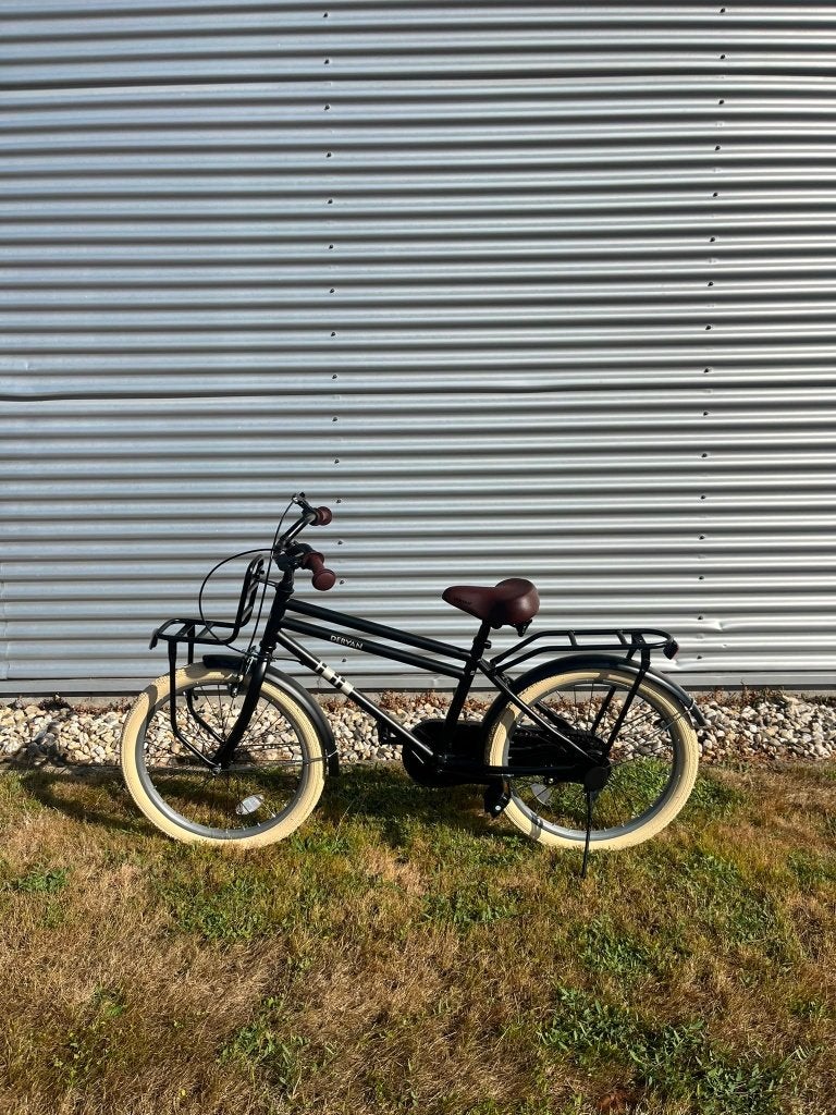 DERYAN Cooper Kinderfiets 20 inch – Zwart – 8 tot 12 jaar, Team@deryan.com, Ophalen of Verzenden, Zo goed als nieuw, Marithaime 8 Elst