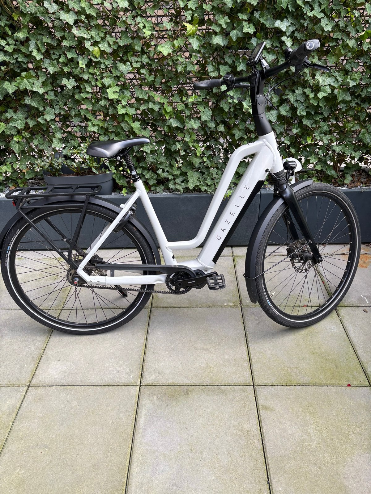 Gazelle Chamonix C5 HMS frame 53 cm - Zo goed als nieuw, Fietsen en Brommers, Ophalen, Zo goed als nieuw, 51 tot 55 cm, 50 km per accu of meer