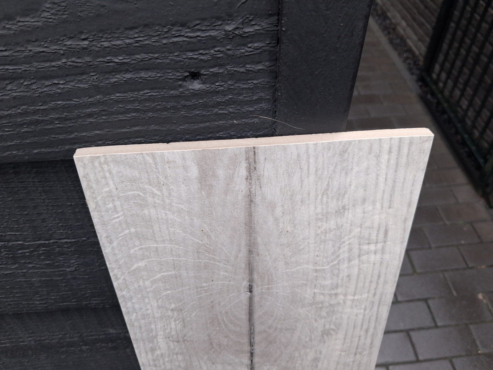 Grijze badkamertegels 120x20 cm (10,3 m²) + tegellijm, Ophalen