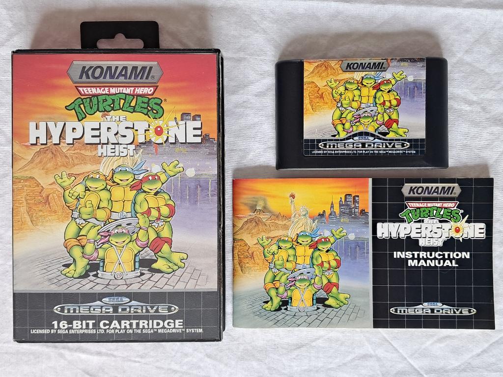 Turtles: The Hyperstone Heist - SEGA Mega Drive, Spelcomputers en Games, Games | Sega, Gebruikt, Mega Drive, Vechten, 2 spelers