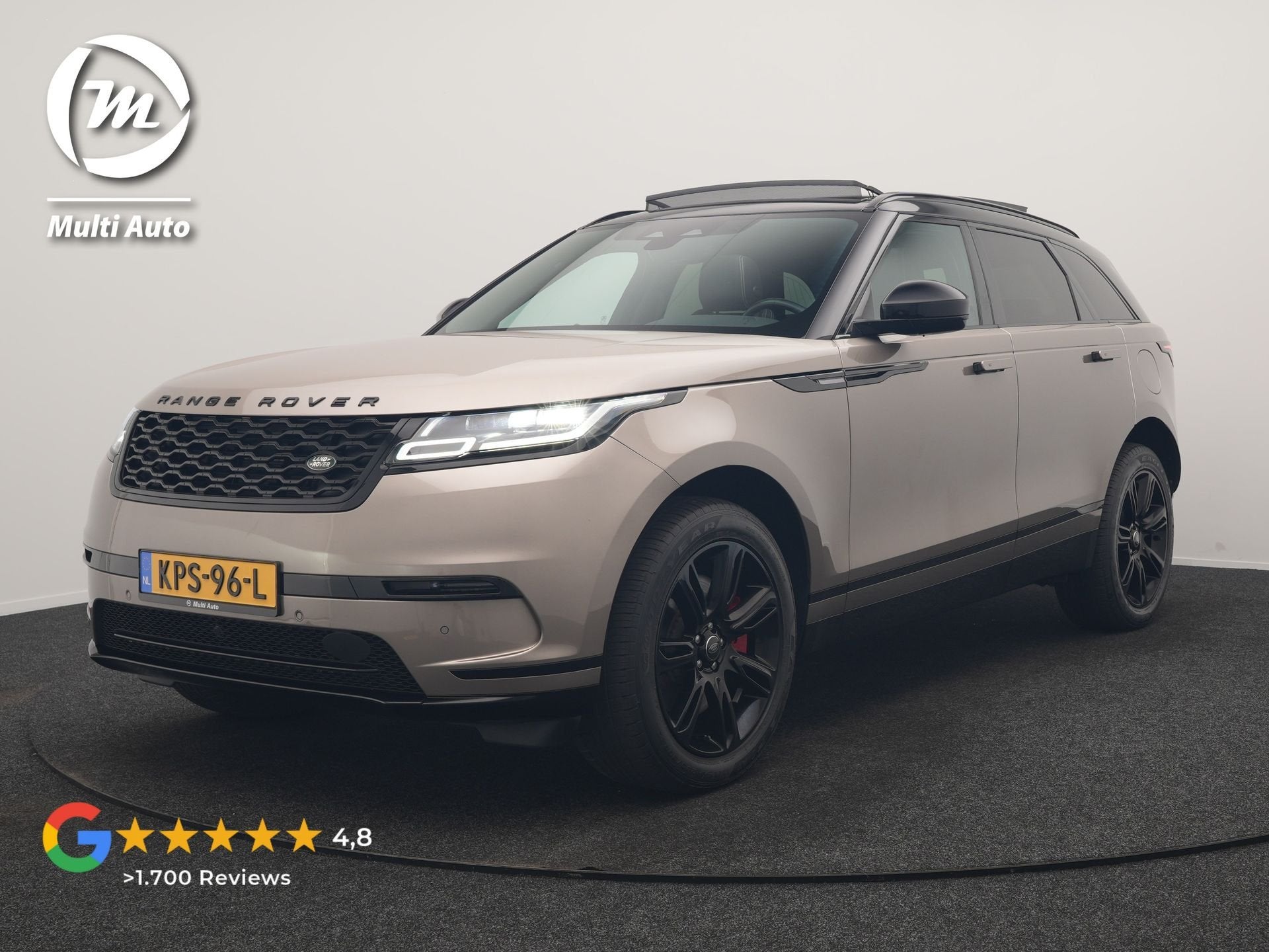 Land Rover Range Rover Velar P400e PHEV 400pk | Panodak | Ad, Automaat, Gebruikt, Zwart, 4 cilinders