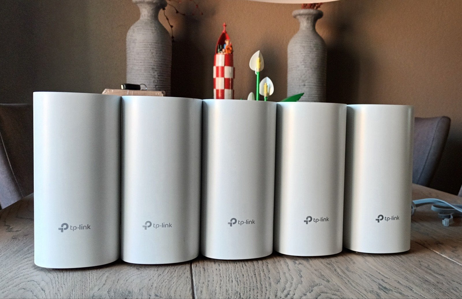 TP-LINK Deco M4 (5 stuks), Ophalen of Verzenden, Zo goed als nieuw, TP-Link Deco