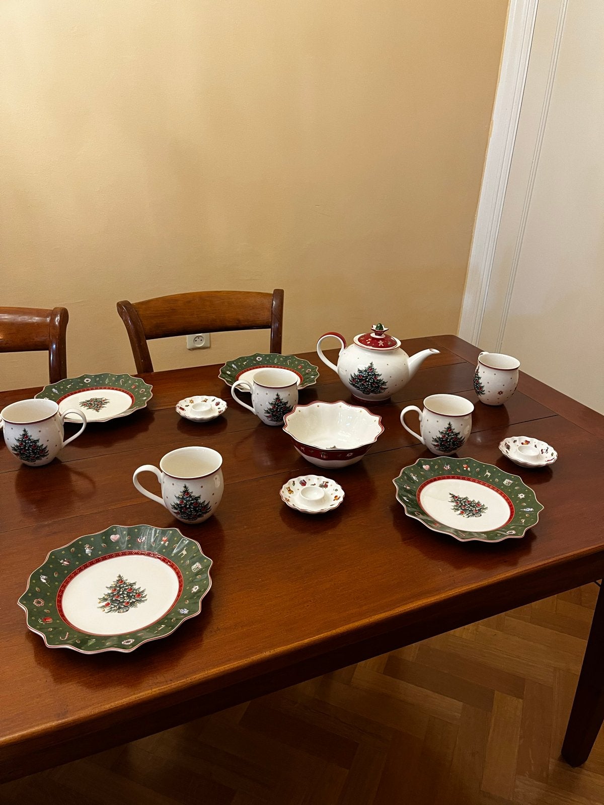 Villeroy & Boch Toy's Delight Theeservies & Ontbijtservies, Villeroy & Boch, Ophalen of Verzenden, Zo goed als nieuw, Porselein