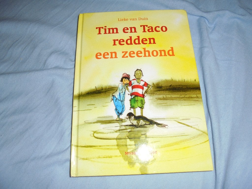 boek tim en taco redden een zeehond, Boeken, Ophalen of Verzenden, Zo goed als nieuw