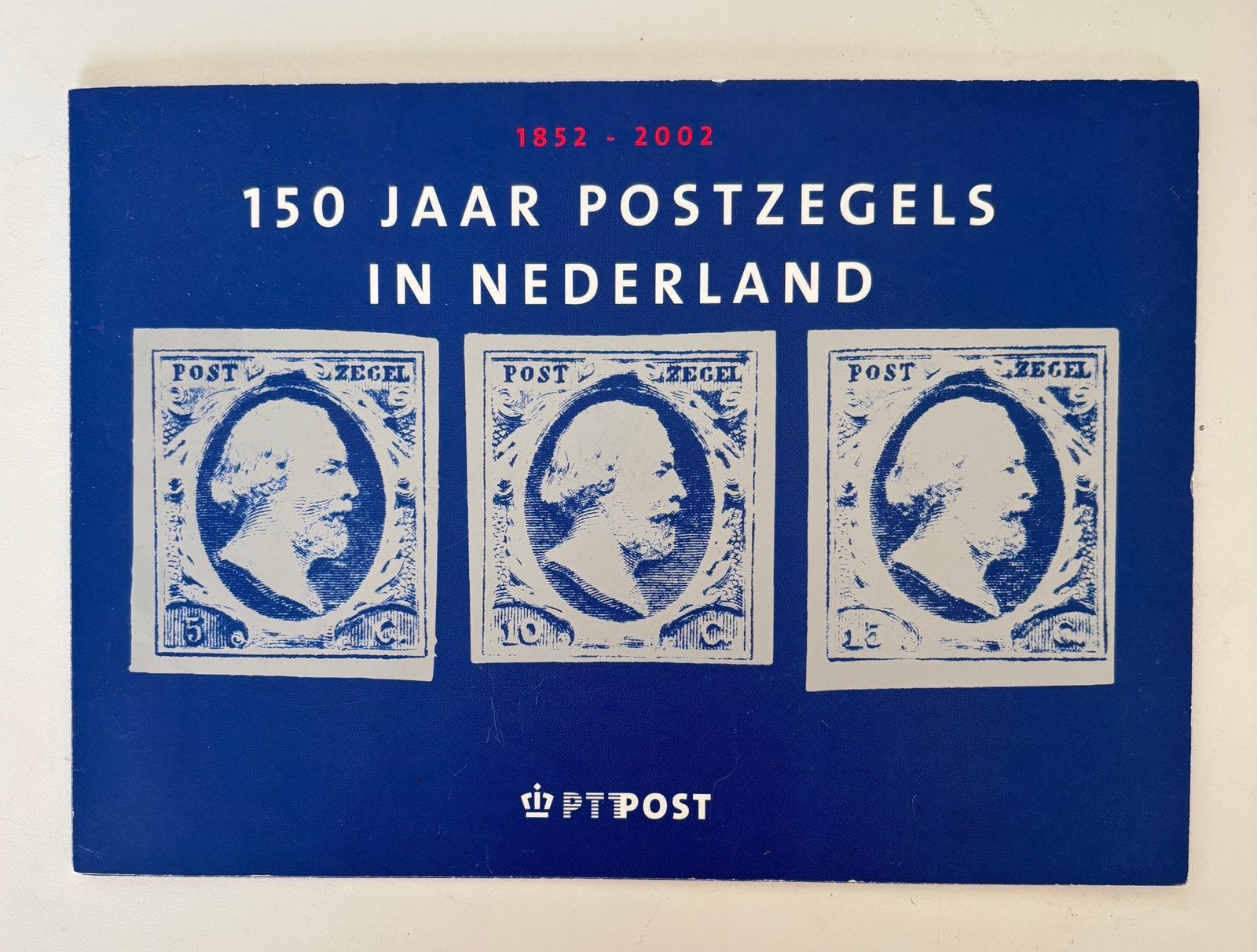 150 jr postzegels mapje, Verzenden, Na 1940, Gestempeld