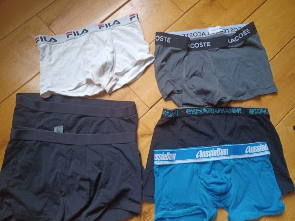 Div boxers (oa. Lacoste, Fila, Aussibum), div. maten / zgan, Kleding | Heren, Ophalen of Verzenden, Zwart, Lacoste, Boxer