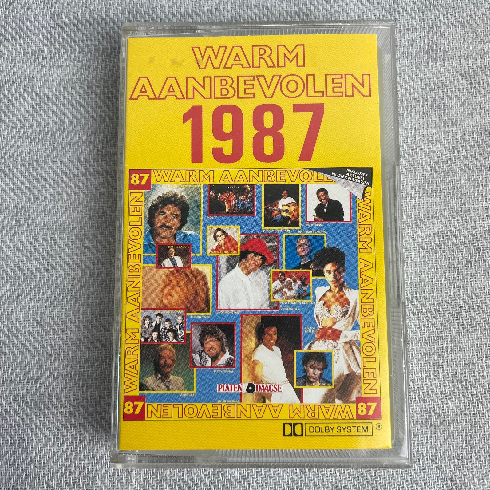 Warm aanbevolen 1987, Gebruikt, 1 bandje, Ophalen of Verzenden, Origineel
