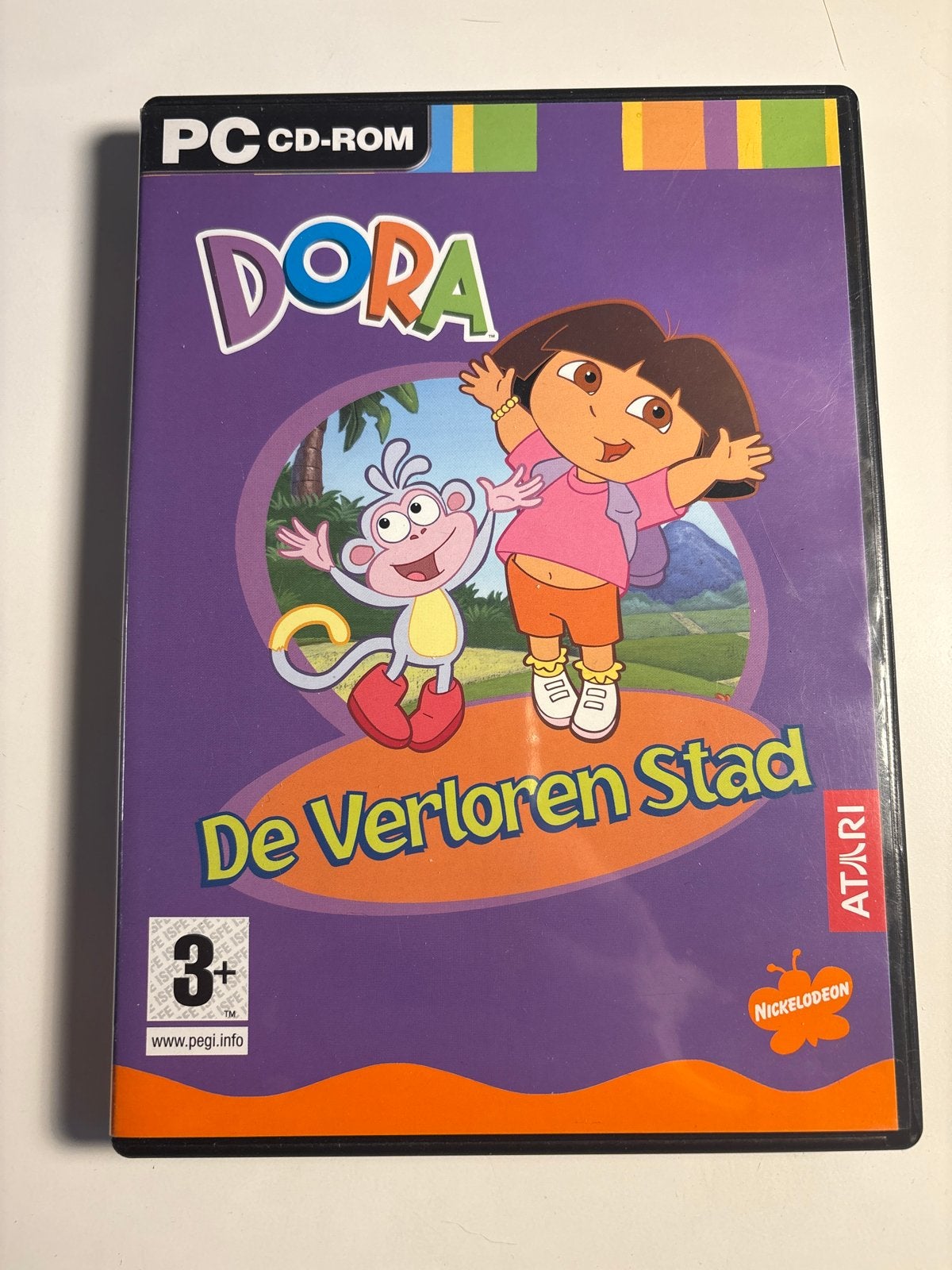 Dora De Verloren Stad PC CD-ROM - Avontuurlijk Kinderspel, Spelcomputers en Games, Games | Pc, Puzzel en Educatief, 1 speler, Ophalen of Verzenden