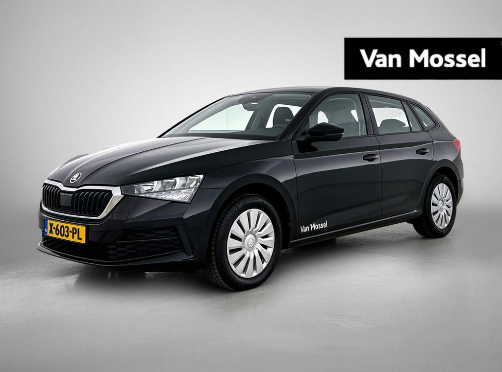 Skoda Scala 1.0 TSI Active | CRUISE CONTROL | AIRCO | APPLE, 12 maanden, 95 pk, 1096 kg, Zwart
