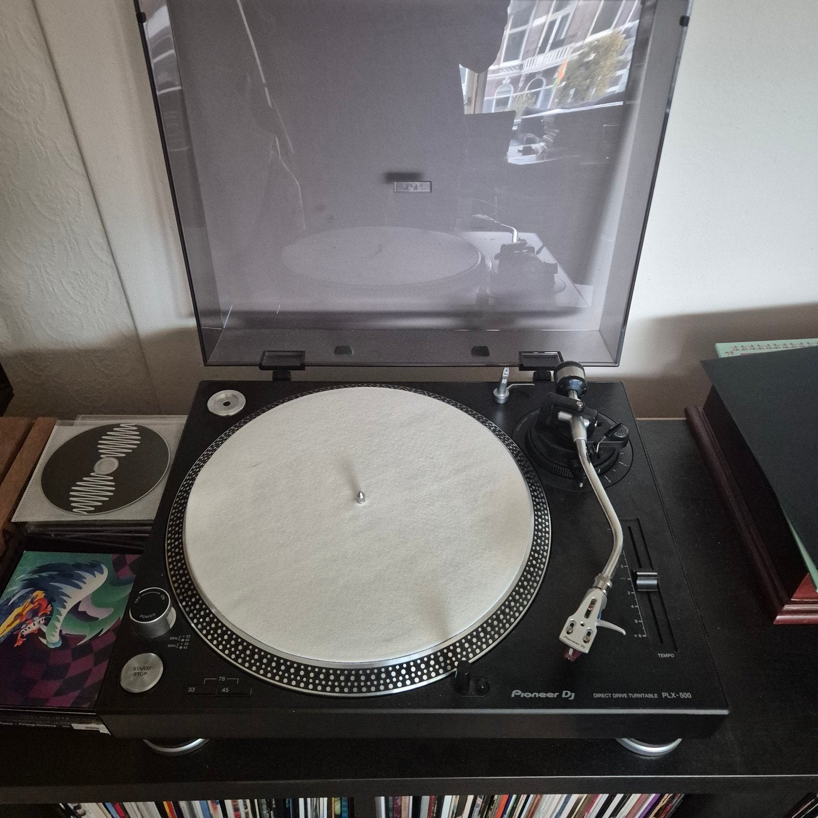Pioneer DJ PLX-500 +2 ortofon elementen, Audio, Tv en Foto, Ophalen, Gebruikt, Pitch-regelaar, Pioneer