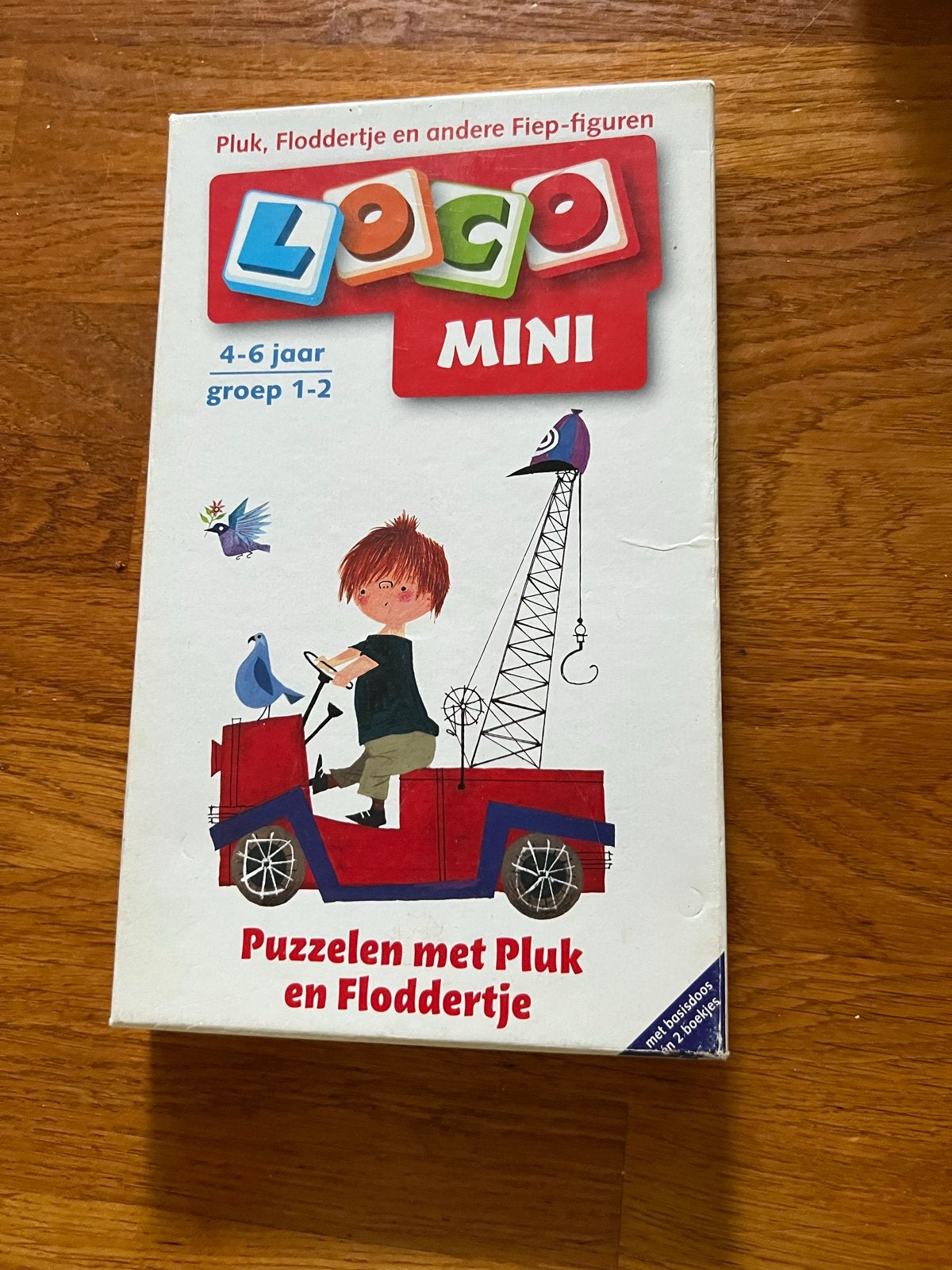 Loco Mini Puzzelen met Pluk en Floddertje (4-6 jaar), Ophalen of Verzenden, Gebruikt, Overige typen