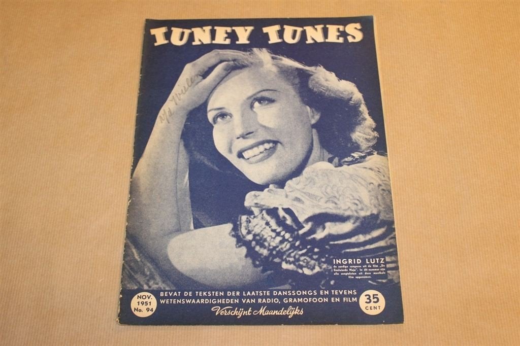 Tuney Tunes - No. 94 - November 1951, Ophalen of Verzenden, 1940 tot 1960, Knipsel(s)