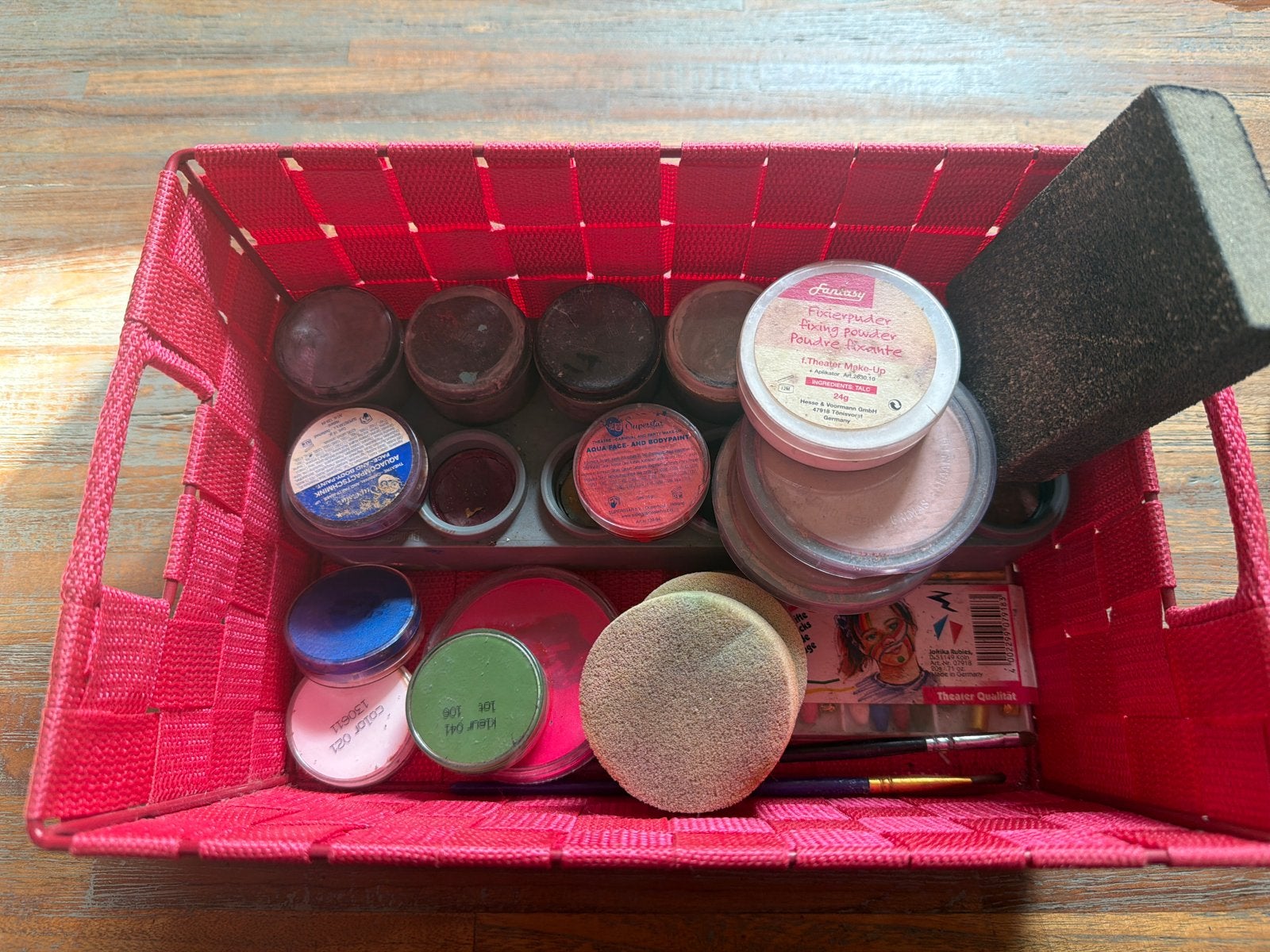 Schminken Make-up en Toebehoren Set Grimas super star, Gebruikt, Overige kleuren, Gehele gezicht, Ophalen of Verzenden