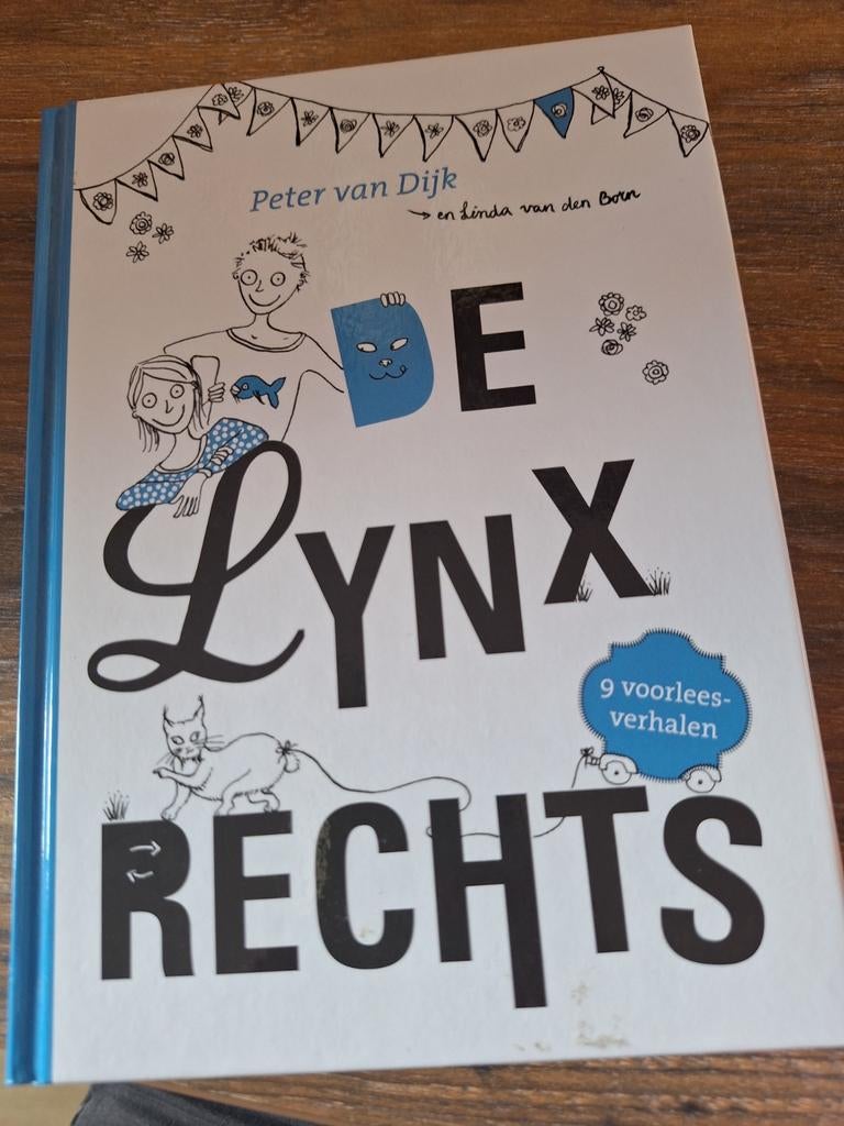 Peter van Dijk - De lynx rechts, Ophalen, Fictie algemeen, Peter van Dijk, Zo goed als nieuw