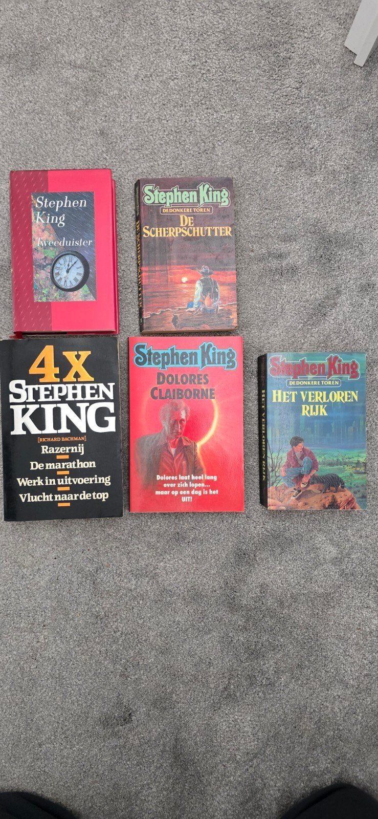Stephen King boeken - Diverse titels, Ophalen of Verzenden, Gelezen, Stephen King, Nederland